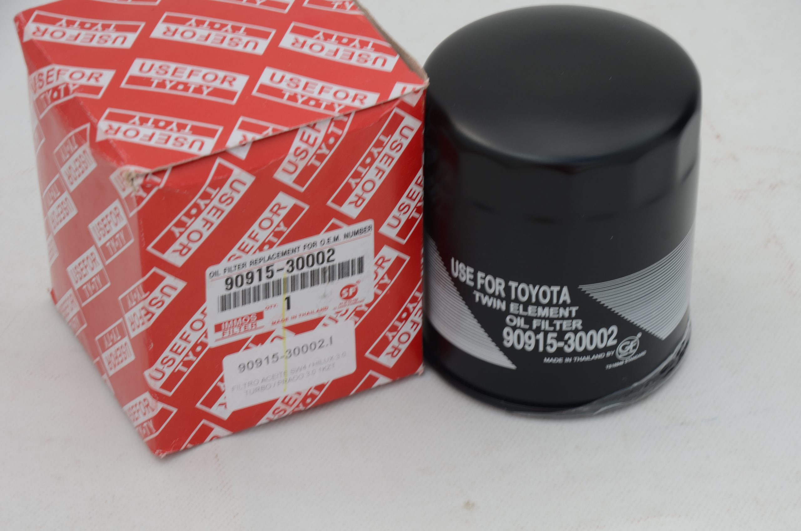 FILTRO ACEITE SW4 / HILUX / PRADO 3.0 1KZT / COROLLA / RAV / CORONA DIESEL 1CD