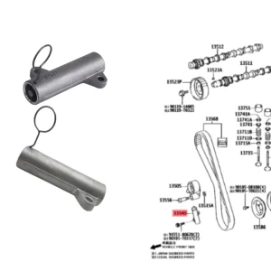 AMORTIGUADOR TENSOR DISTRIBUCION SW4 / HILUX 3.0 T / HILUX 2005