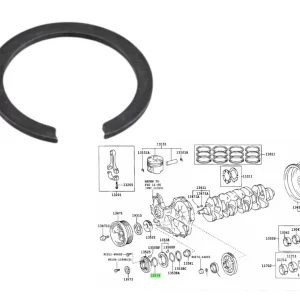 ANILLO *NUM 1* ENGRANAJE INTERIOR MEDIO  HILUX 2005 1KD 2KD / SW4 2005-