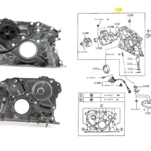 BOMBA ACEITE CORONA ST191 / RAV NAFTA 3SFE 2.0
