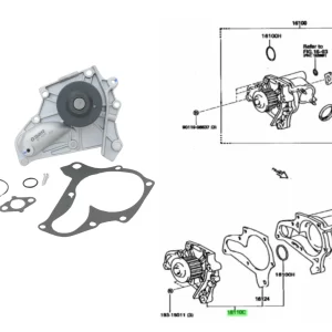 BOMBA AGUA CORONA / RAV 3SF / CELICA *TOJAKO*