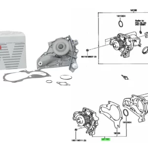 BOMBA AGUA CORONA / RAV 3SF / CELICA JAPON