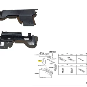 ALETA FRENTE INTERIOR COROLLA 2020- RH *HIBRIDO*