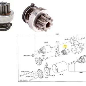 BENDIX HILUX 2005- / SW4 2005- 9 D.TODAS *TOYAKO*