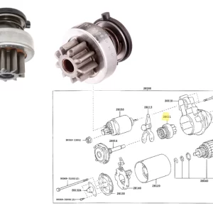 BENDIX HILUX 2005- / SW4 2005- 9 D.TODAS ORIG