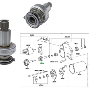 BENDIX HILUX 2016- / SW4 2016- P/BURRO BOSCH ORIG