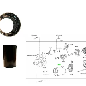 CAMPOS BURRO ARR HILUX 2005- / SW4 2005- ORIGINAL