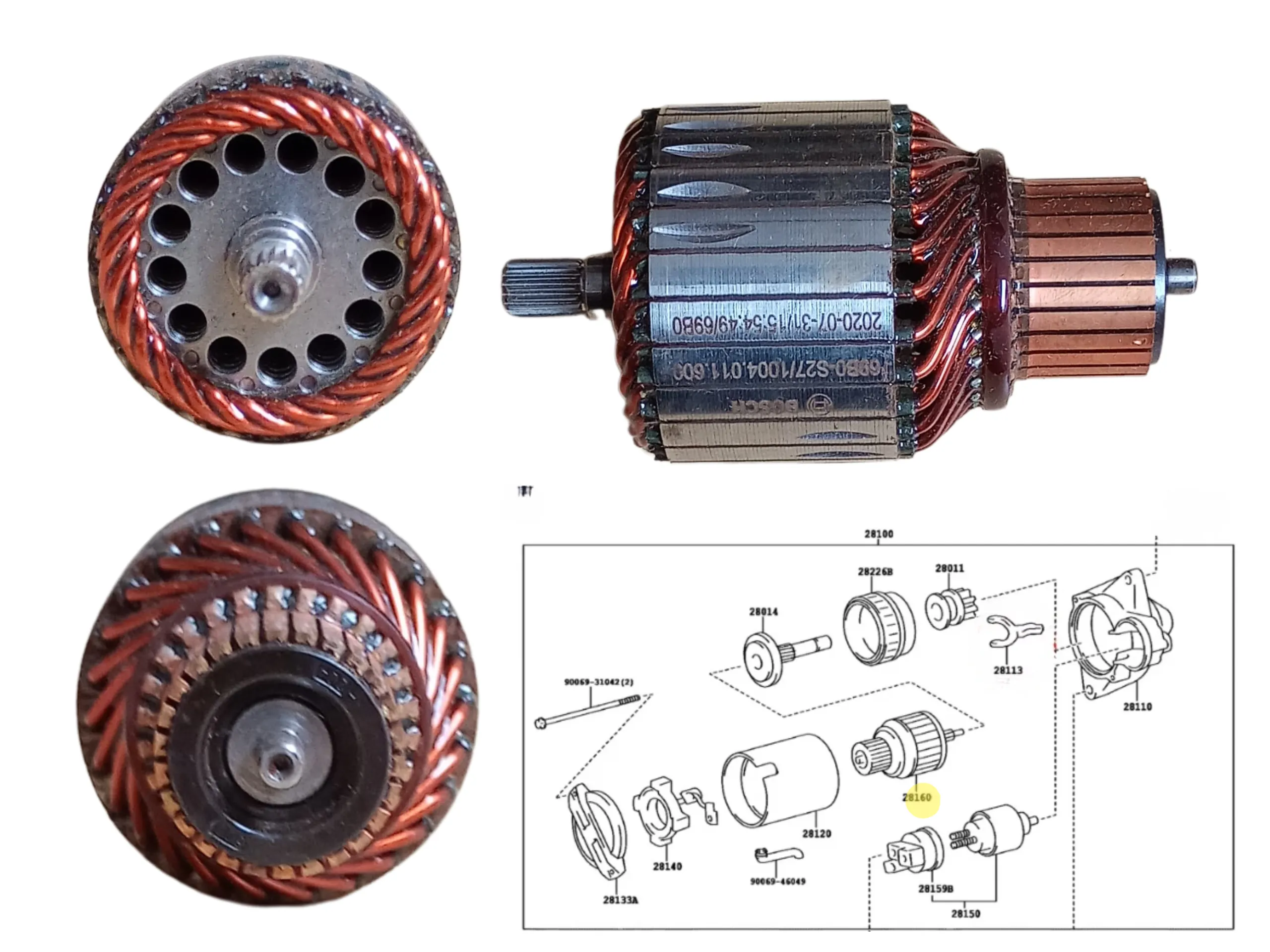 BOBINA ARRANQUE COROLLA 2014- ORIG