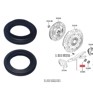 ARO GOMA COLLAR HORQUILLA CRAPODINA HILUX 2016-
