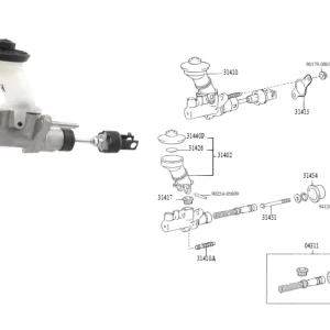BOMBA EMBRAGUE COROLLA 92/2001 TODOS TWN