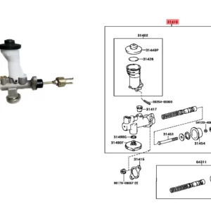 BOMBA EMBRAGUE SW4 97/2002 TWN