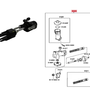 BOMBA EMB HILUX 2016- 2400 2GD AISIN