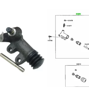 BOMBIN EMBRAGUE COROLLA 92/2001 TODOS 20.7MM 13/16 TWN