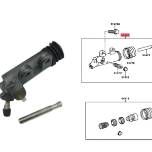BOMBIN EMBRAGUE COROLLA 02/08 NAFTA JAPON AISIN