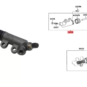 BOMBIN EMBRAGUE HIACE 92-96 TWN