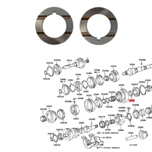 ARANDELA ENGRANAJE 1RA HILUX 2005- / SW4 2005-