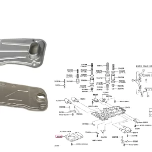 FILTRO CAJA AUTOMATICA HILUX 2012-15 *CHASIS* CHINO