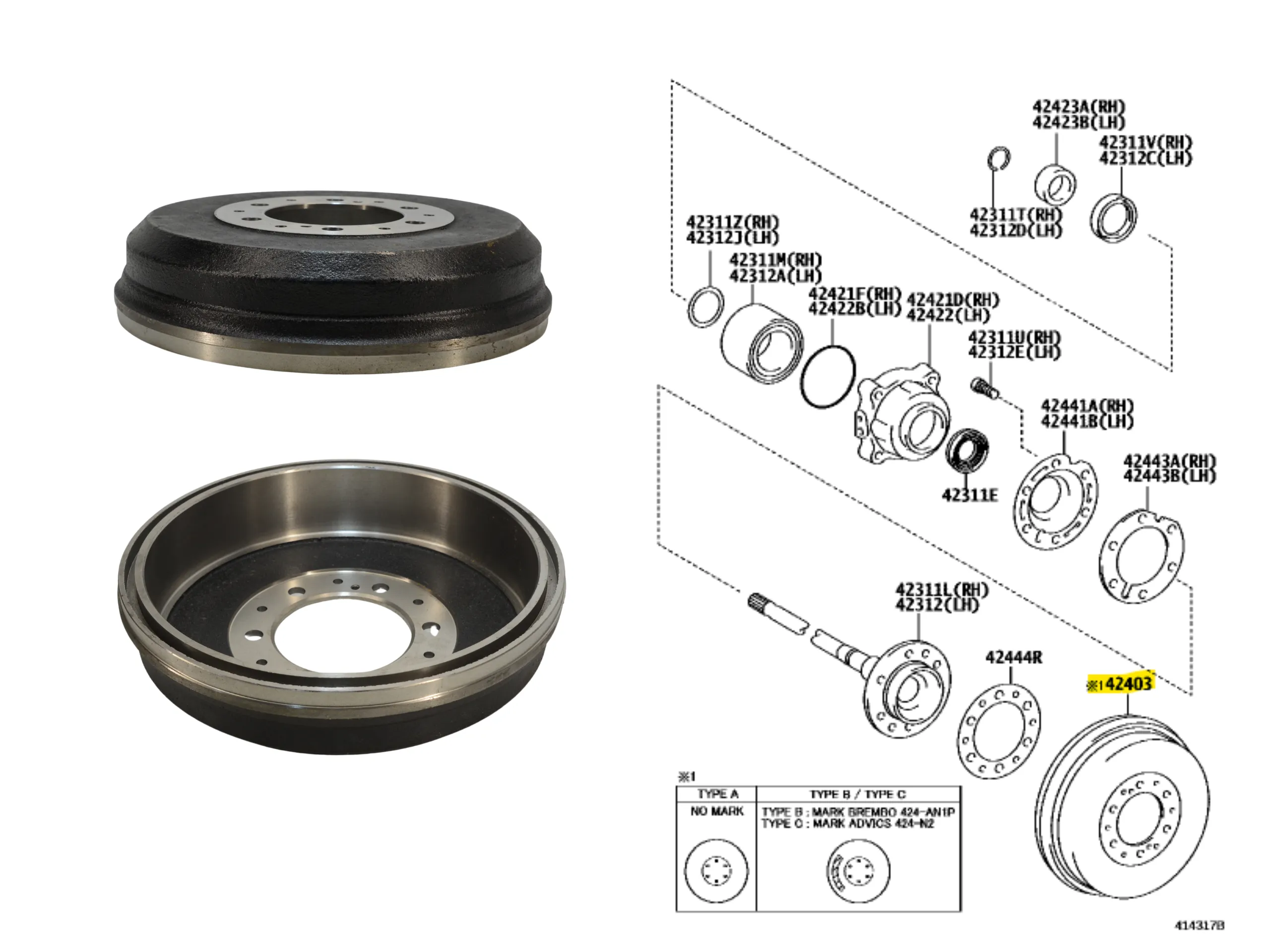 CAMPANA TRASERA HILUX 2005-2024 / SW4 2005-2015 TODAS TWN / CHINA