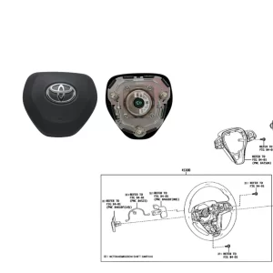 AIRBAG COROLLA CROSS IZQUIERDO