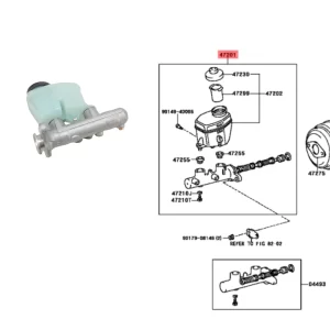 BOMBA FRENO SW4 97/03 C/ABS TWN