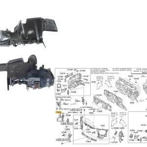 ALETA FRENTE INTERIOR HILUX 2016- RH THAIL.