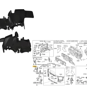 ALETA FRENTE INTERIOR HILUX 2016-18 RH