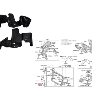 ALETA FRENTE INTERIOR HILUX 2012-15 LH IMP