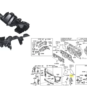 ALETA FRENTE INTERIOR HILUX 2019-21 LH