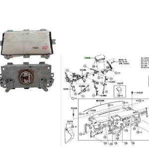 AIRBAG COROLLA CROSS RH ORIG