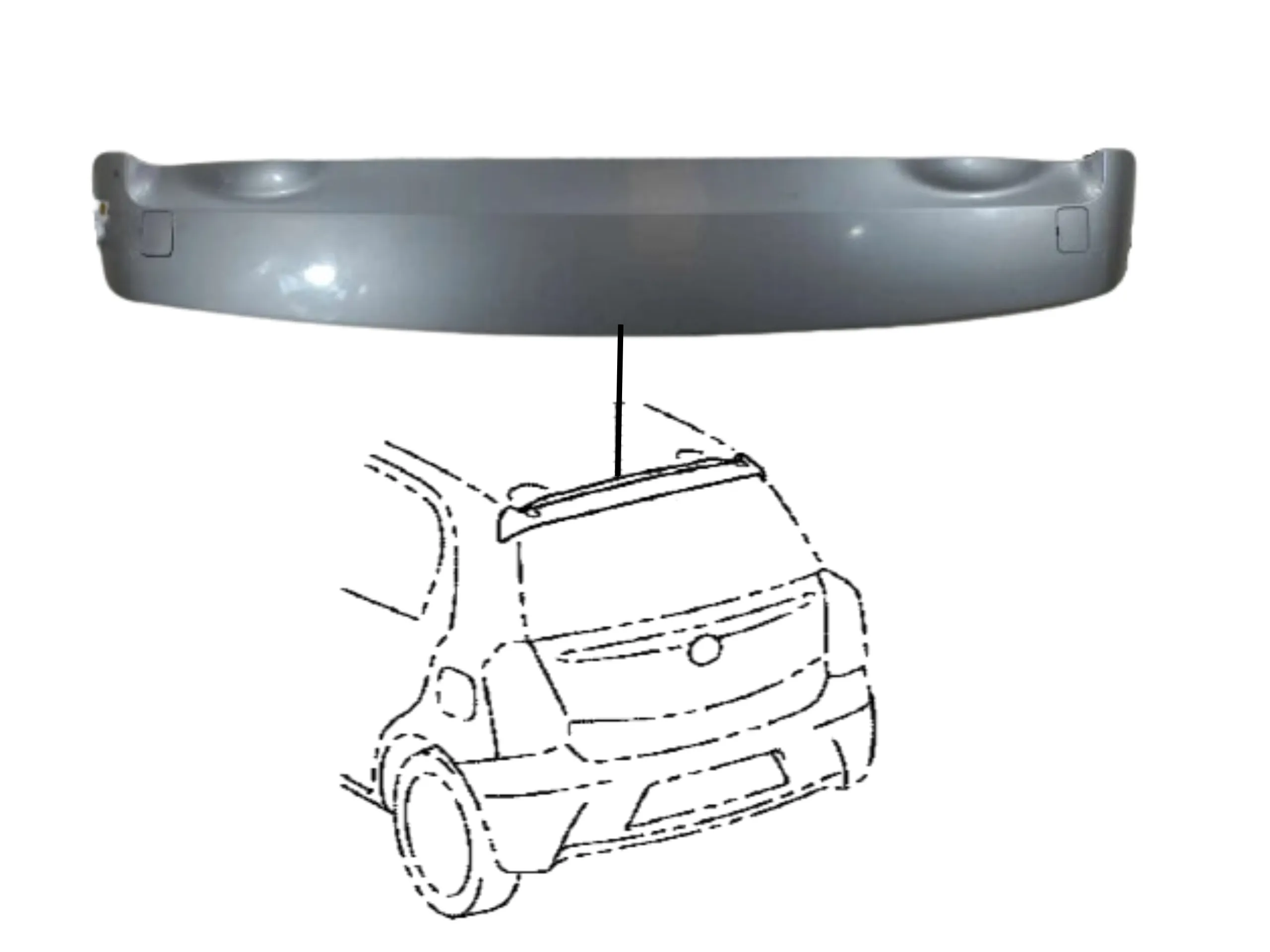 ALERON PORTON TRASERO ETIOS 2013- ORIG