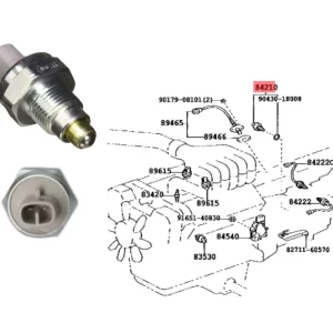 BULBO RETROCESO HILUX 94-2008 / SW4 97-02 / RAV /