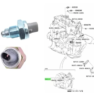 BULBO RETROCESO HILUX 94-2008 / SW4 97-02 / RAV / HIACE / COROLLA 02/2014 ORIG