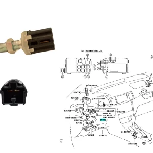 BULBO STOP HILUX 92-2004 TODAS / COROLLA 97/01 TWN