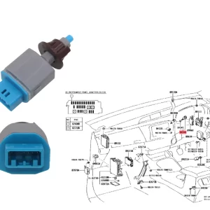 BULBO STOP HILUX / SW4 2020- ORIG *VER C/ CHASIS*