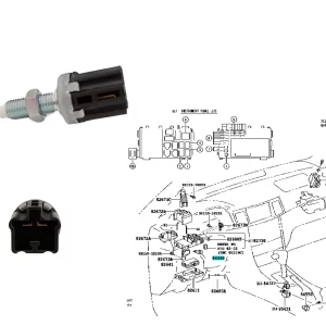 BULBO STOP HILUX 92-04 TODAS /COROLLA 97/2001 NAFTA