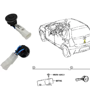 BOTON APERTURA PORTON TRASERO ETIOS 5 PUERTAS *XLS* ORIG