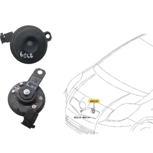 BOCINA COROLLA CROSS 2021- *TONO BAJO*