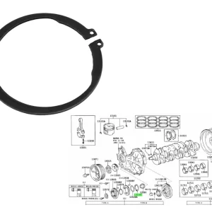 ANILLO *NUM 2* ENGRANAJE INTERIOR MEDIO  HILUX 2005 1KD 2KD / SW4 2005-