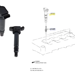 BOBINA ENCENDIDO HILUX / SW4 NAFTA 2012- 2TRFE