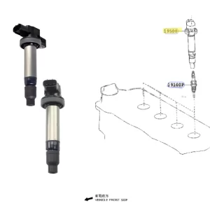 BOBINA ENCENDIDO ETIOS 2013-2015 2NFR *LLEVA 4*