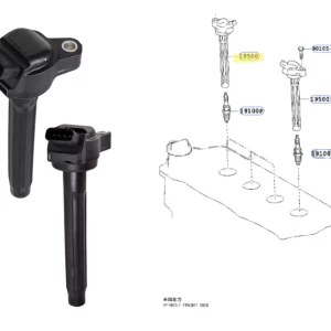 BOBINA ENCENDIDO ETIOS 2016- / YARIS 2018- *LLEVA 4*