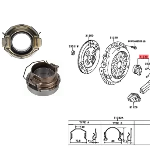 CRAPODINA HILUX 2.7 NAFTA 02/04 JAP