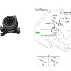CRAPODINA ETIOS 2017- / YARIS 2018- / COROLLA 2017-19 *HIDRAULICA*