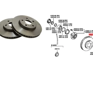DISCO FRENO CORONA ST191 92/97 IMP * NO VENDER SOL