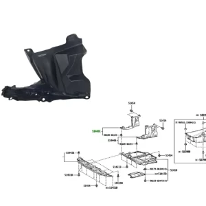CUBRE CARTER COROLLA CROSS RH