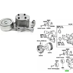 TENSOR ALTERNADOR HILUX/SW4 2016- IMP