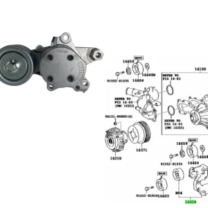 TENSOR ALTERNADOR HILUX/SW4 2016- ORIG