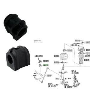 BUJE ESTABILIZADORA COROLLA CROSS 2021- ALT