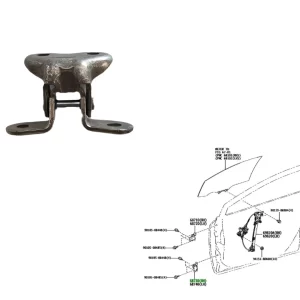 BISAGRA PUERTA DELANTERA COROLLA CROSS INFERIOR RH