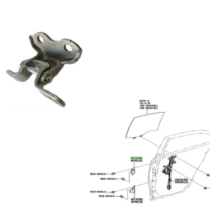 BISAGRA PUERTA TRASERA RH COROLLA CROSS SUPERIOR